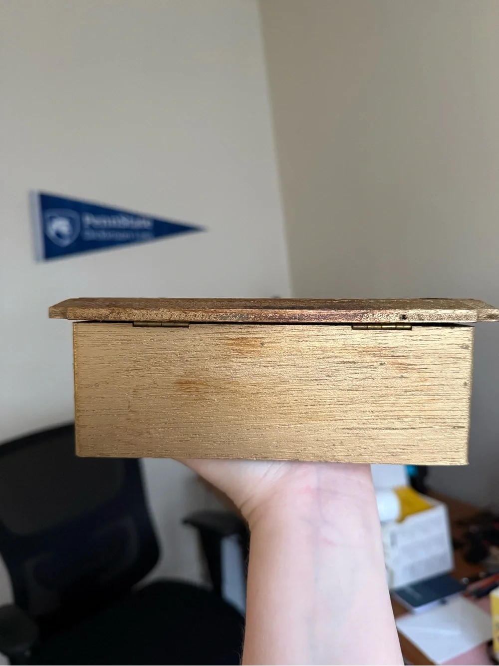 VTG “Twinkle Toes” Louis Jámbor wooden jewelry box